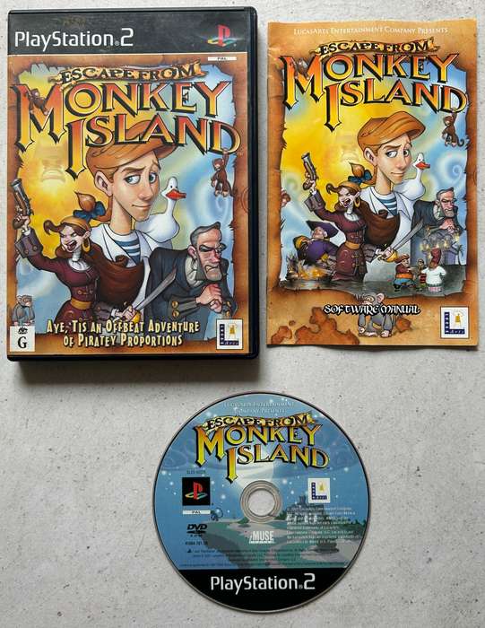 Escape From Monkey Island (PS2) - Complete