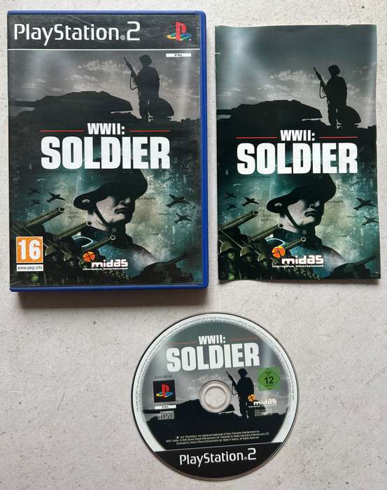 WWII: Soldier (PS2) - Complete