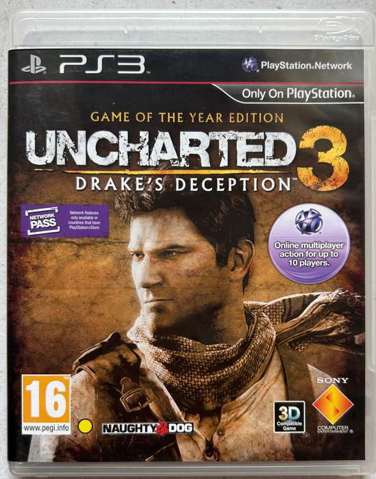 Uncharted 3 : Drakes Deception (Game of the Year Edition) (PS3) - Complete