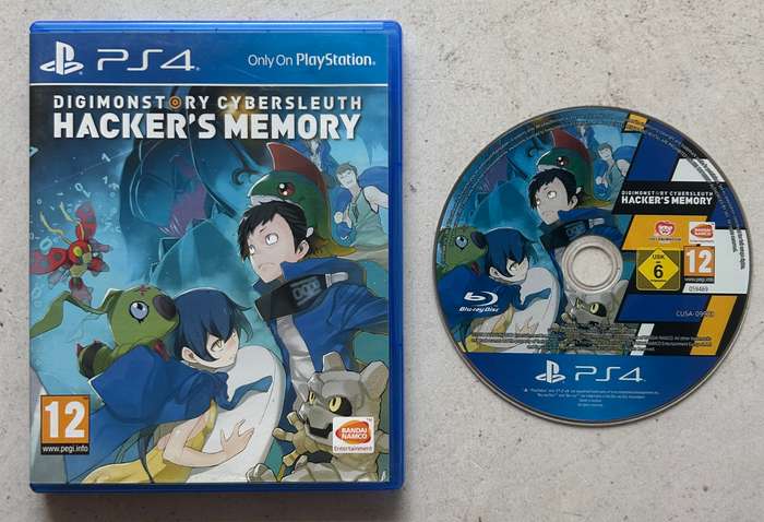 PS4 Game  Digimon Story Cyber Sleuth Hackers Memory  Tested  JRPG  Fast Shipping