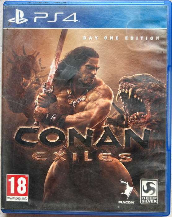 PS4 Game  Conan Exiles Day One Edition - Rare  Tested  Survival Crafting  Fast Shipping
