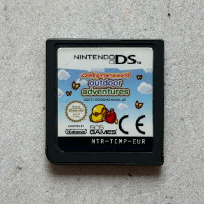 Cooking Mama World Outdoor Adventures (Nintendo DS) - Card Only