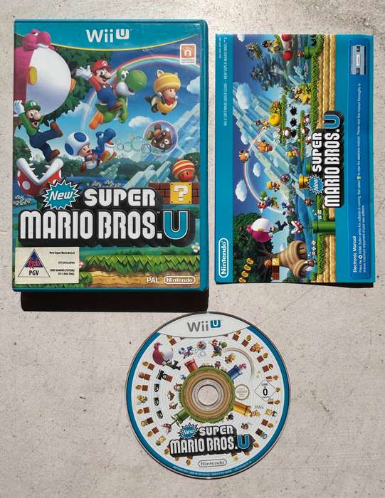 New Super Mario Bros U (Wii U) - Complete