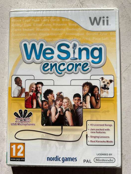 We Sing Encore (Wii) (Sealed)