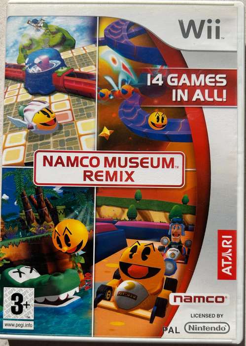 Namco Museum Remix (Wii) - Complete