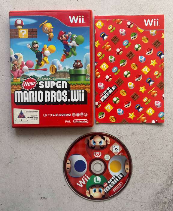 New Super Mario Bros. (Nintendo Wii)  Complete
