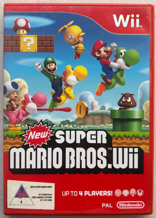 New Super Mario Bros. (Nintendo Wii)  Complete