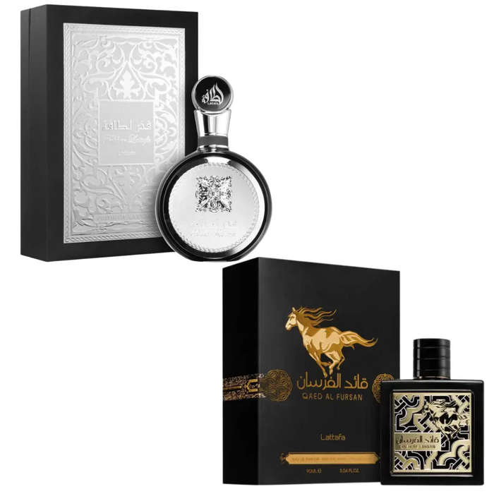 Lattafa Combo Deal Fakhar & Qaed Al Fursan Eau de Parfum 100ml