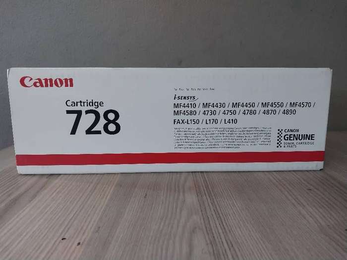 Canon 728 Original Black Toner Cartridge