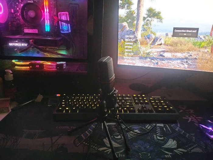 Gaming setup