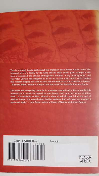 When a Crocodile Eats the Sun: A Memoir of Africa by Peter Godwin