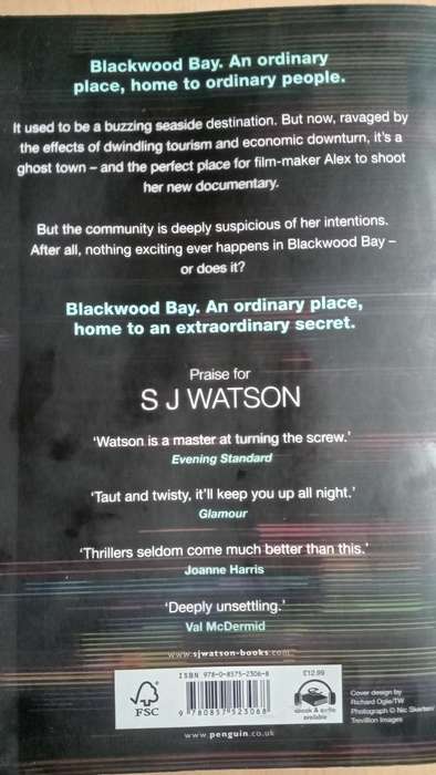 Final Cut by S.J. Watson (2020)