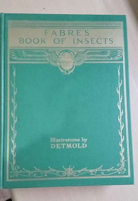 Fabre's Book of Insects 1936 E J Detmold Tipped-In Illustrated Plates
