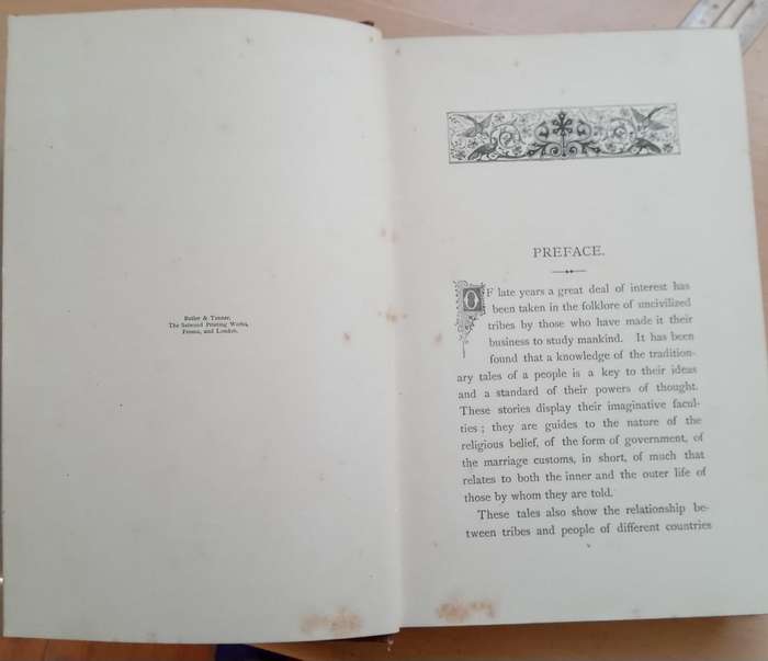 Kàffir Folk Lore  1882 First Edition by George McCall Theal