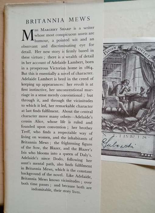 Britannia Mews-Margery Sharp 1946