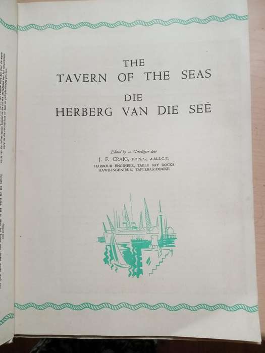 The Tavern of the Seas ( Cape Town Harbour history with complete set of 50 tobacco cards)