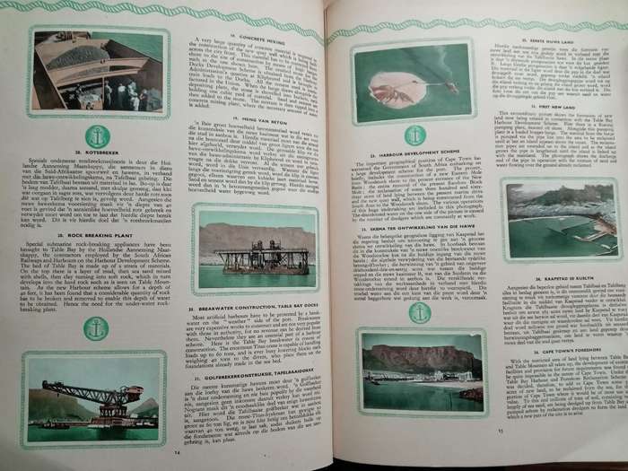 The Tavern of the Seas ( Cape Town Harbour history with complete set of 50 tobacco cards)
