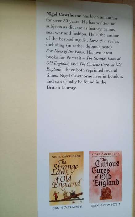The Amorous Antics of Old England:Nigel Cawthorne-Adults only