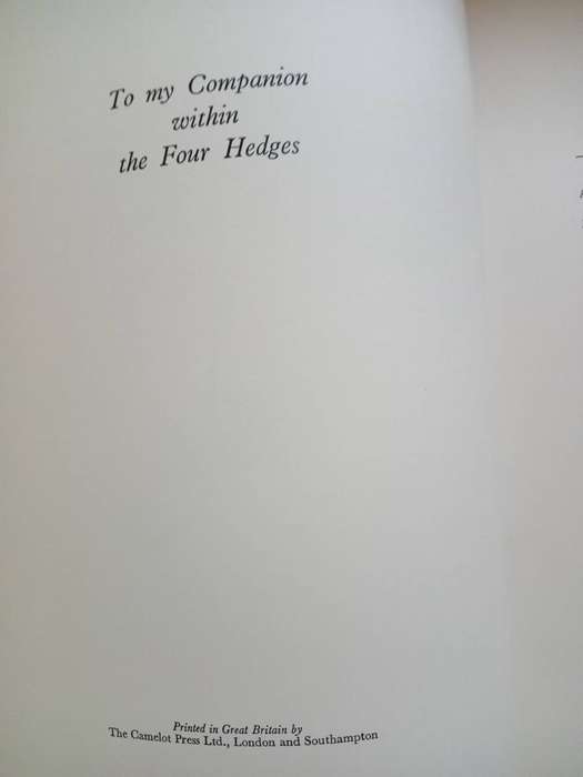 Four Hedges:  Clare Leighton 1935 1st Edition-A Gardener's Chronicle With 88 Wood Engravings