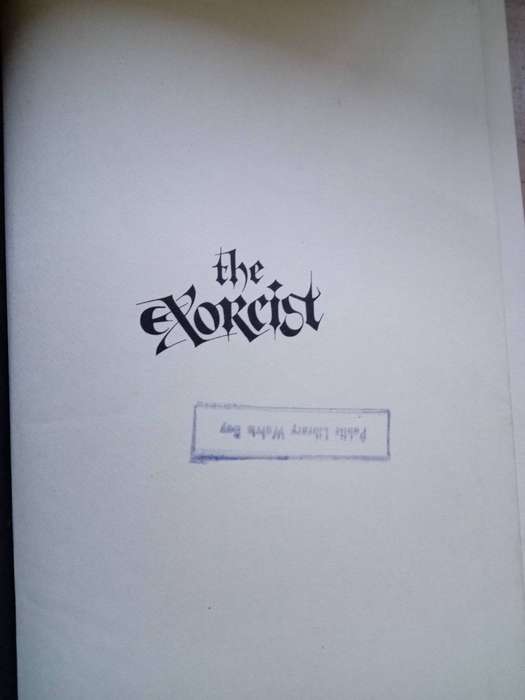 The Exorcist by William Peter Blatty 1st UK Edition 1971