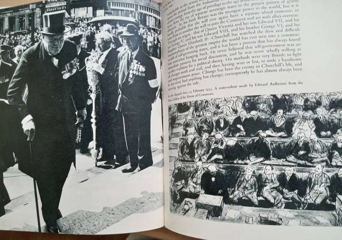 Churchill a Pictorial Biography - by Alan Moorehead-1960