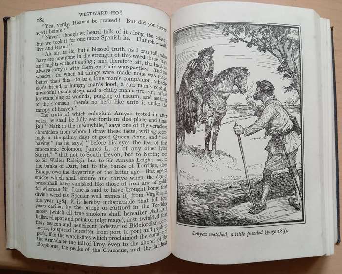 Westward Ho! by Charles Kingsley 1904