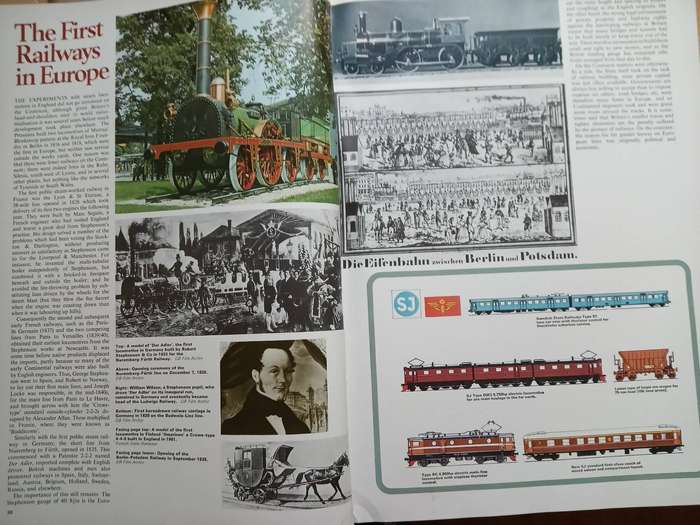 The Pictorial Story of Railways - edited by E.L. Cornwell