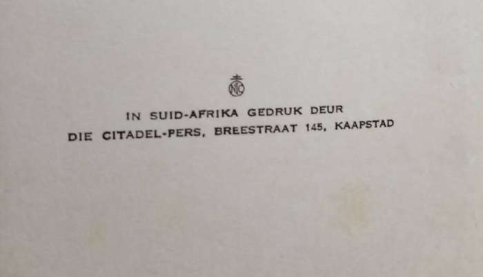 So diep die Begeerte deur C.A. Groenewald -1952
