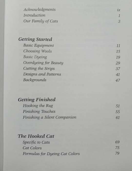 Hooked on Cats by Joan Moshimer