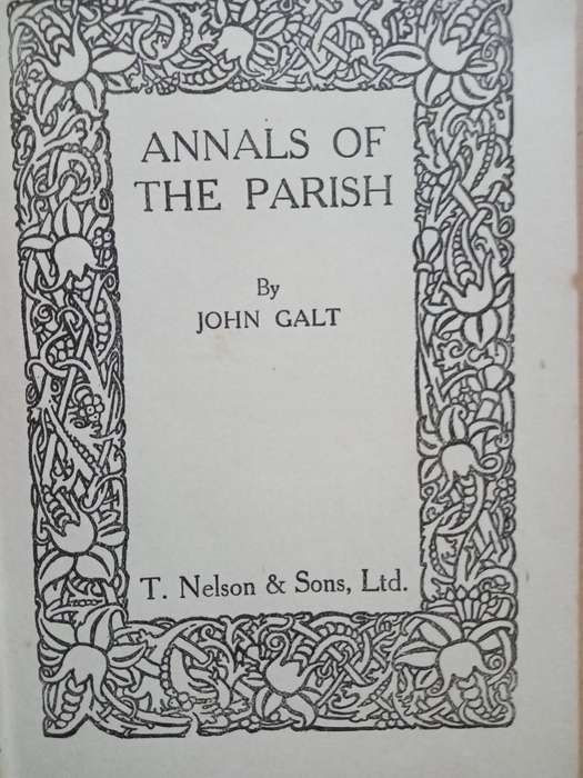 Annals of the Parish by John Galt -1st edition 1821