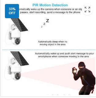 Solar Powered Smart Wi-Fi Camera