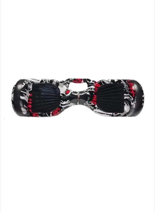 6.5 ` Smart Auto Balance Hoverboard With Bluetooth Speaker Black & White