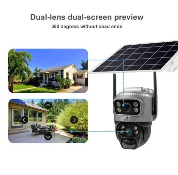 Dual Lens Wifi Security camera