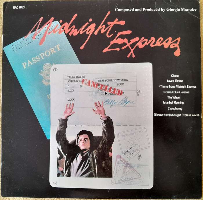 Midnight Express vinyl LP Record - Collector's Item - Music by Giorgio Moroder - Good memories!