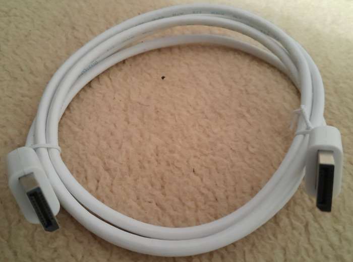 DisplayPort to DisplayPort 1.2m Cable