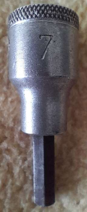 Gedore IN19 Allen Socket 1/4" 6mm 7mm 8mm- Ideal for the car and motorbike mechanic, workshop