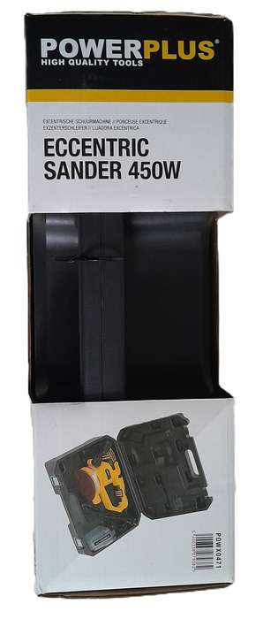 Powerplus Eccentric Sander POWX0471. Brand New.
