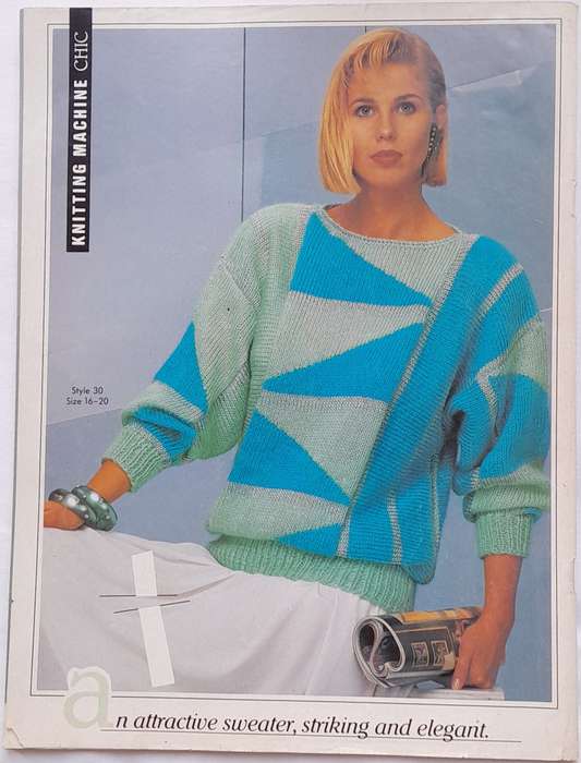 Machine Knitting Chic magazine - Ideal for both beginners and experienced knitters