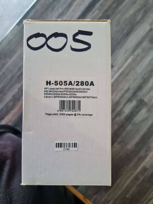 Generic/Compatible HP H-505A/280A Toner Cartridge Black Single Pack