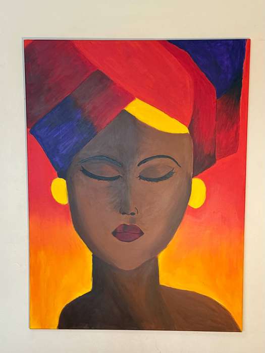 Soulful Glow - Acrylic on Canvas 81cm x 122cm