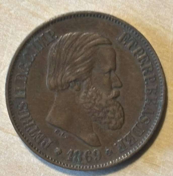 1869  Brazil One Reis