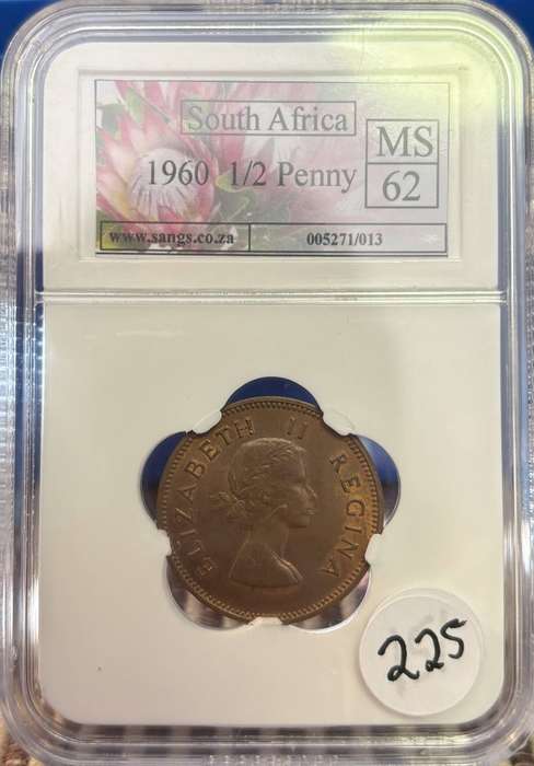 1960 Half Penny