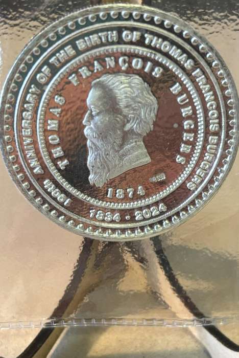 150th Anniversary of the Burgers Pond (1Oz Fine Silver)