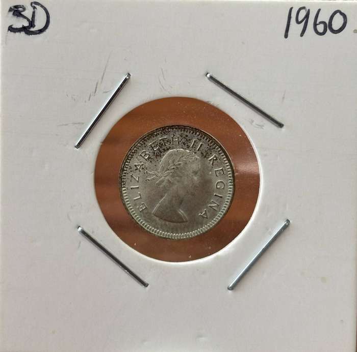 1960 Threepence