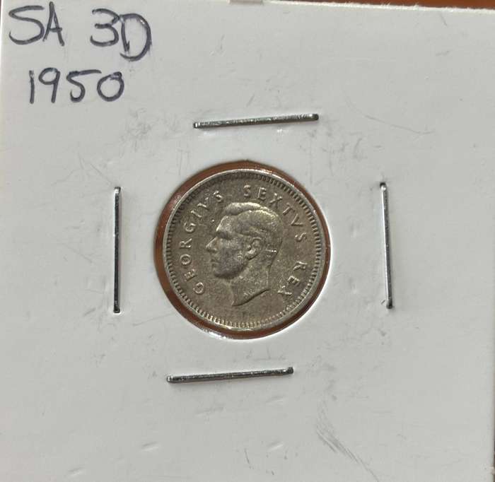 1950 Threepence