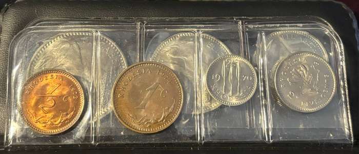 Rhodesian proof set (Beautiful)