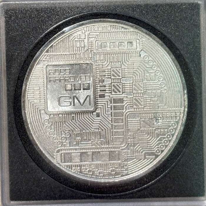 Silver Bitcoin (1 Oz)