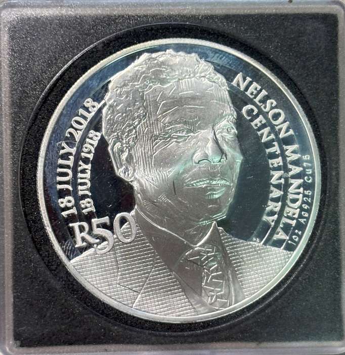 2018 Nelson Mandela R50 Centenary (1Oz Silver)