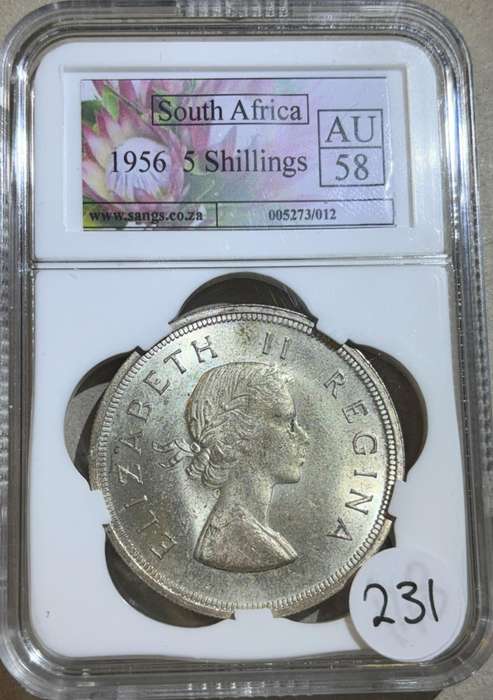 1956 Five Shilling