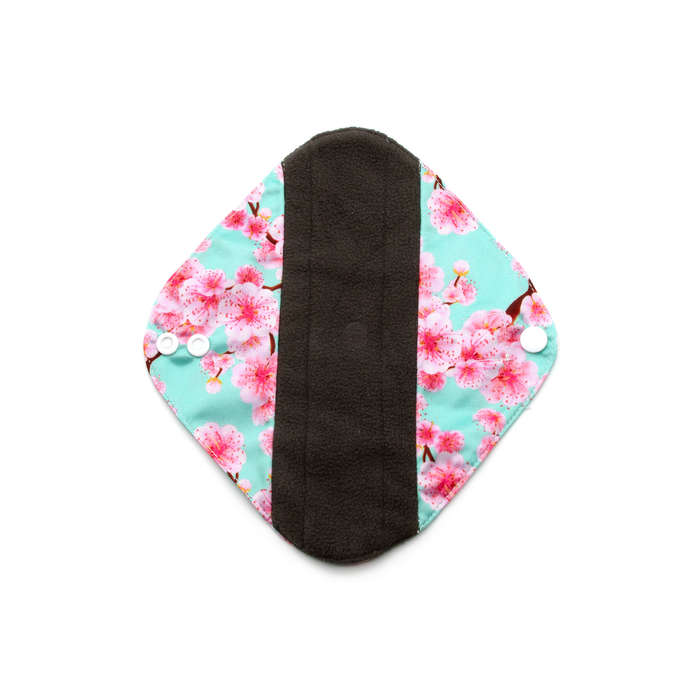 3x Small, Reusable Bamboo Charcoal Menstrual Pad Thanaps